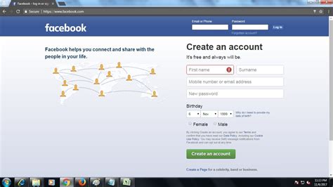 restore my original facebook page.